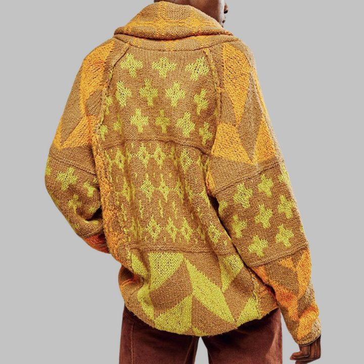 Ildegarda Cardigan Donna in Beige, photo 3