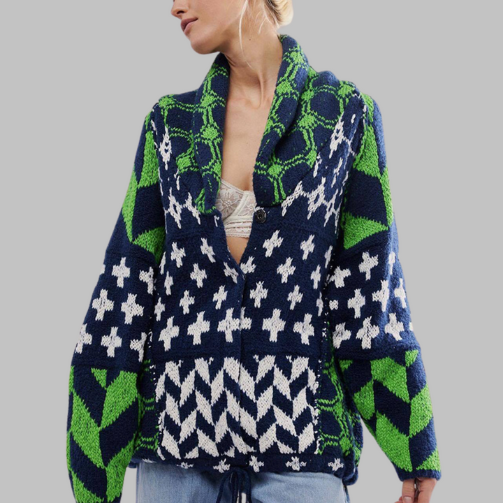 Ildegarda Cardigan Donna in Beige, photo 6