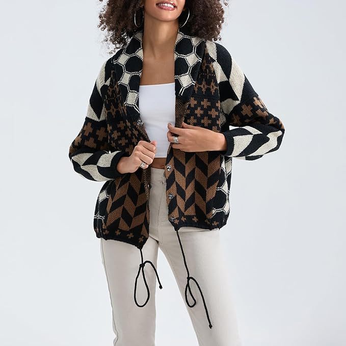 Ildegarda Cardigan Donna in Beige, photo 8