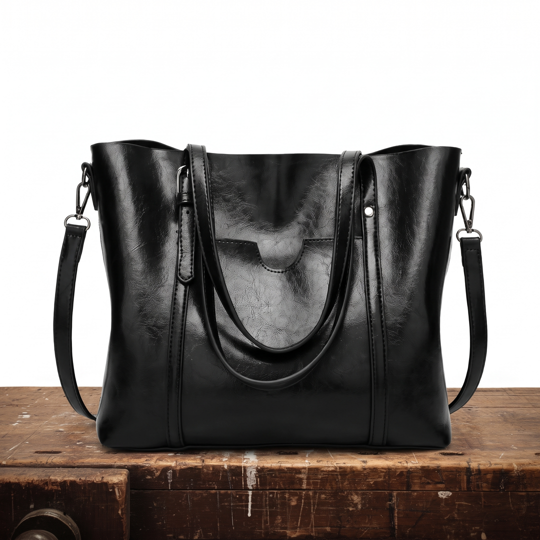 Lella Borsa a Tracolla Donna in Pelle in Marrone, photo 2