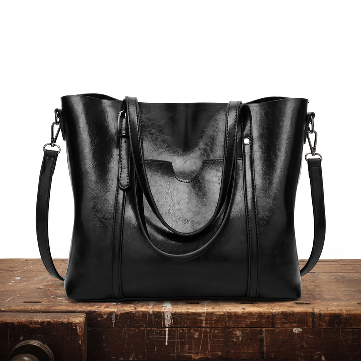 Lella Borsa a Tracolla Donna in Pelle in Marrone, photo 2