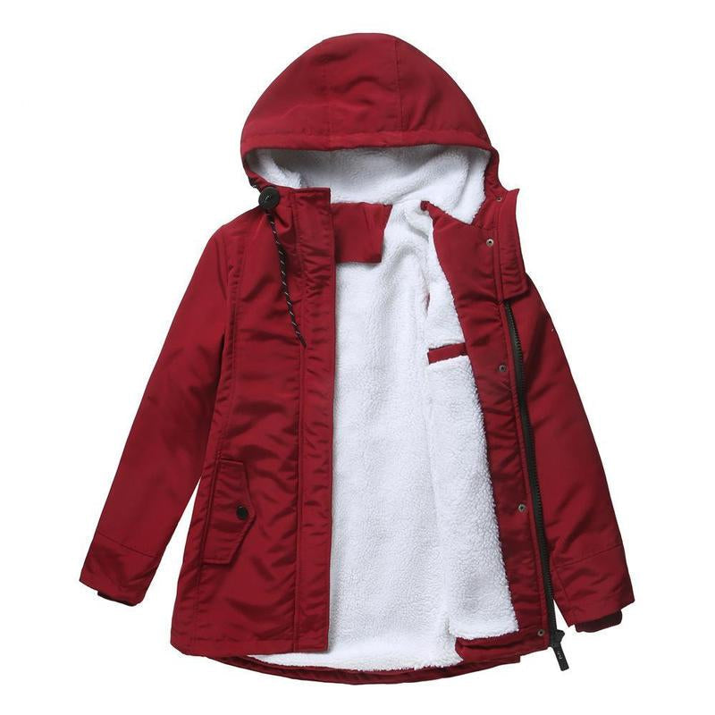 Liduina Cappotto Donna con Cappuccio e Trapuntatura, photo 2