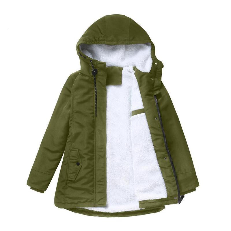 Liduina Cappotto Donna con Cappuccio e Trapuntatura, photo 5