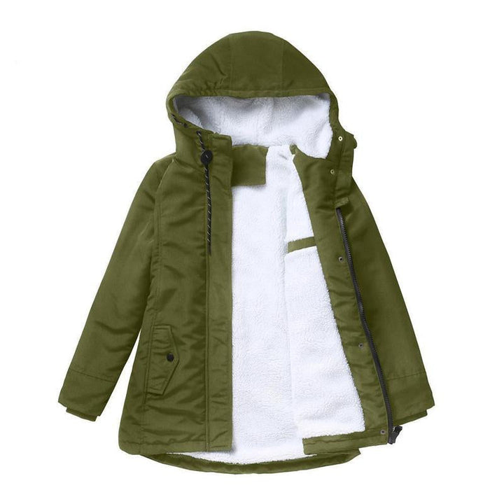 Liduina Cappotto Donna con Cappuccio e Trapuntatura, photo 5