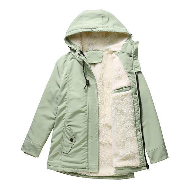 Liduina Cappotto Donna con Cappuccio e Trapuntatura, photo 9