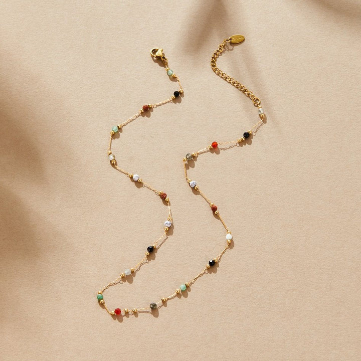 Collana Minimal con Pietra