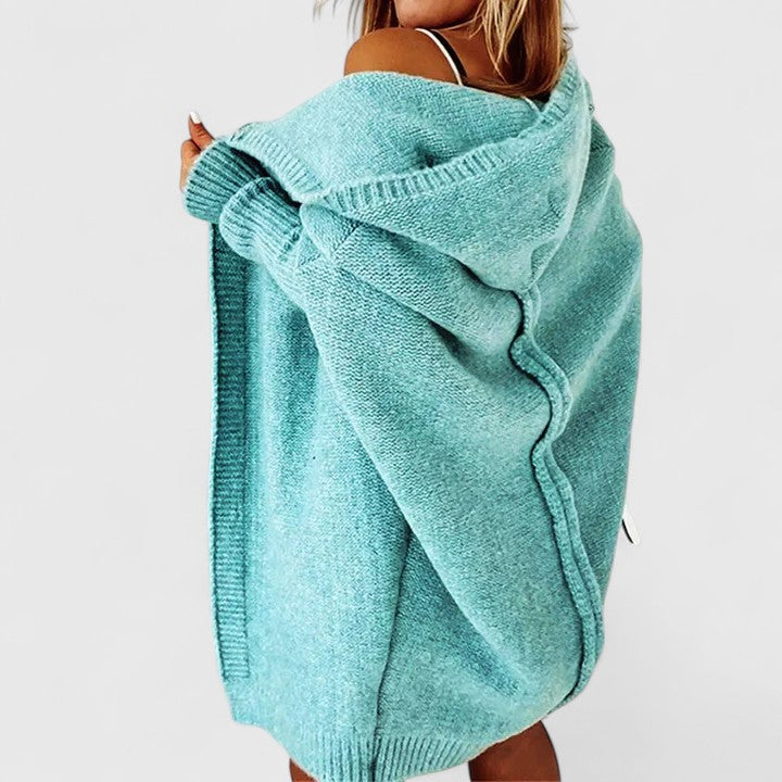Ninfa Cardigan Donna in Blu, photo 4