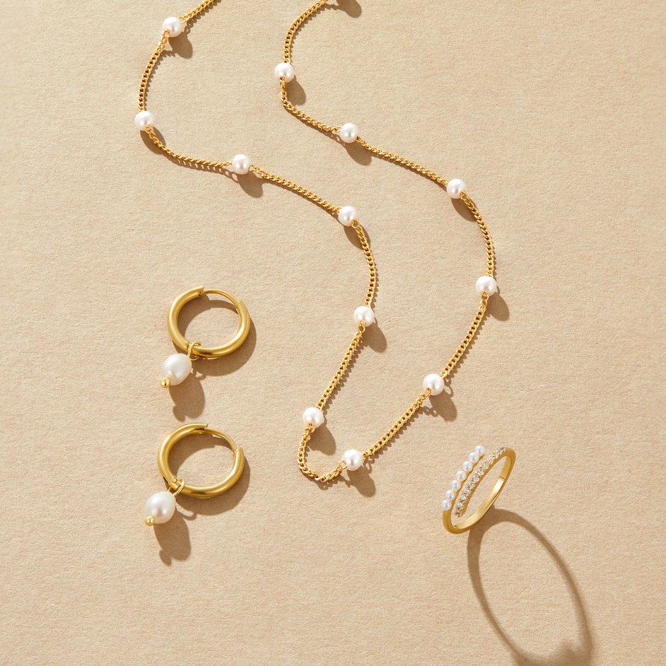 Collana Nura con Perla