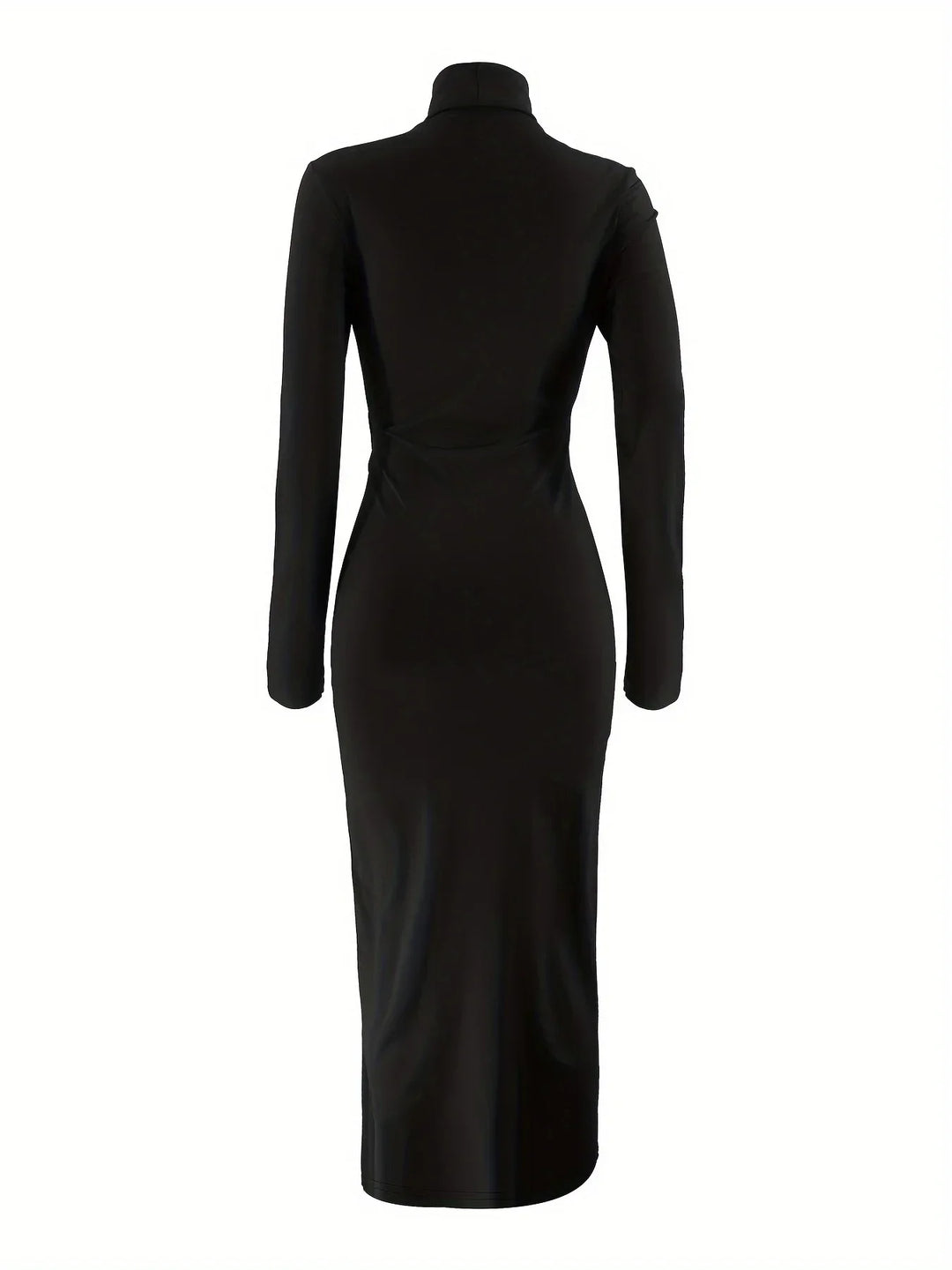 Vestito lungo donna collo alto per serate ed eventi