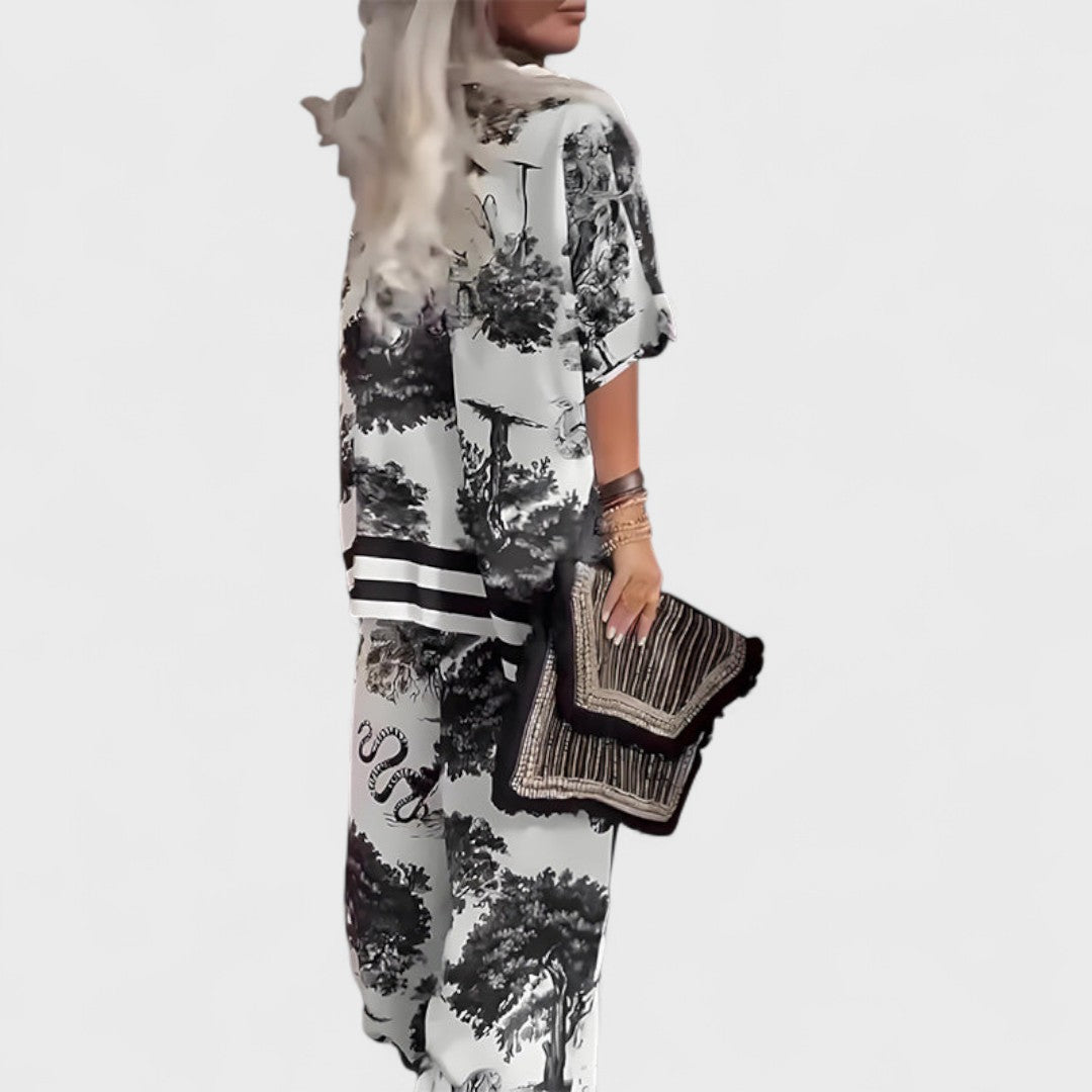 Giulia – Elegante Completo Estivo a Due Pezzi