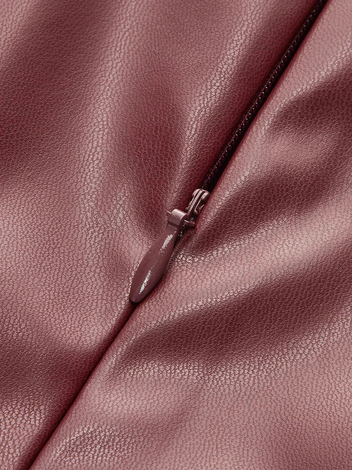 Top senza Manica donna in raso con collo arricciato